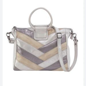 Hobo Sheila Medium Multi Silver Crossbody Bag